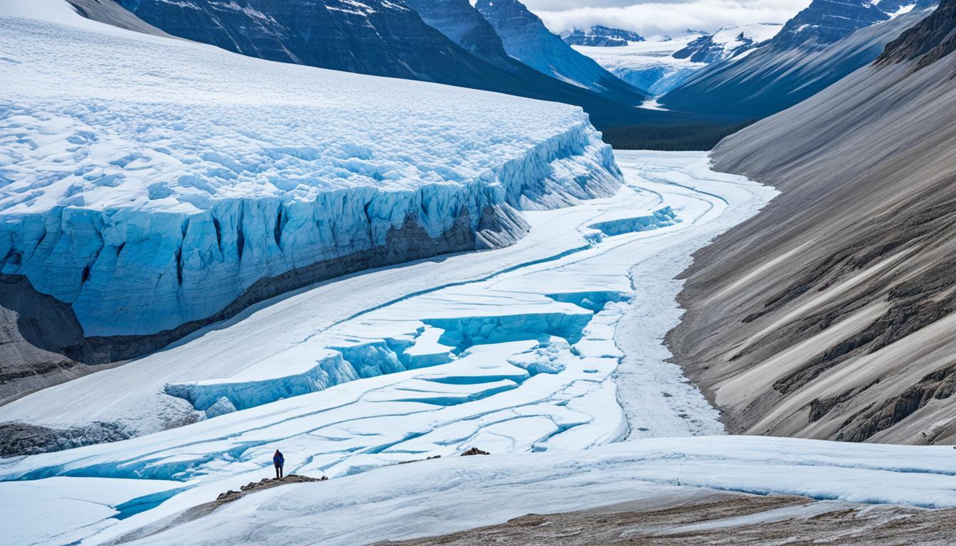 Athabasca Glacier ice walk