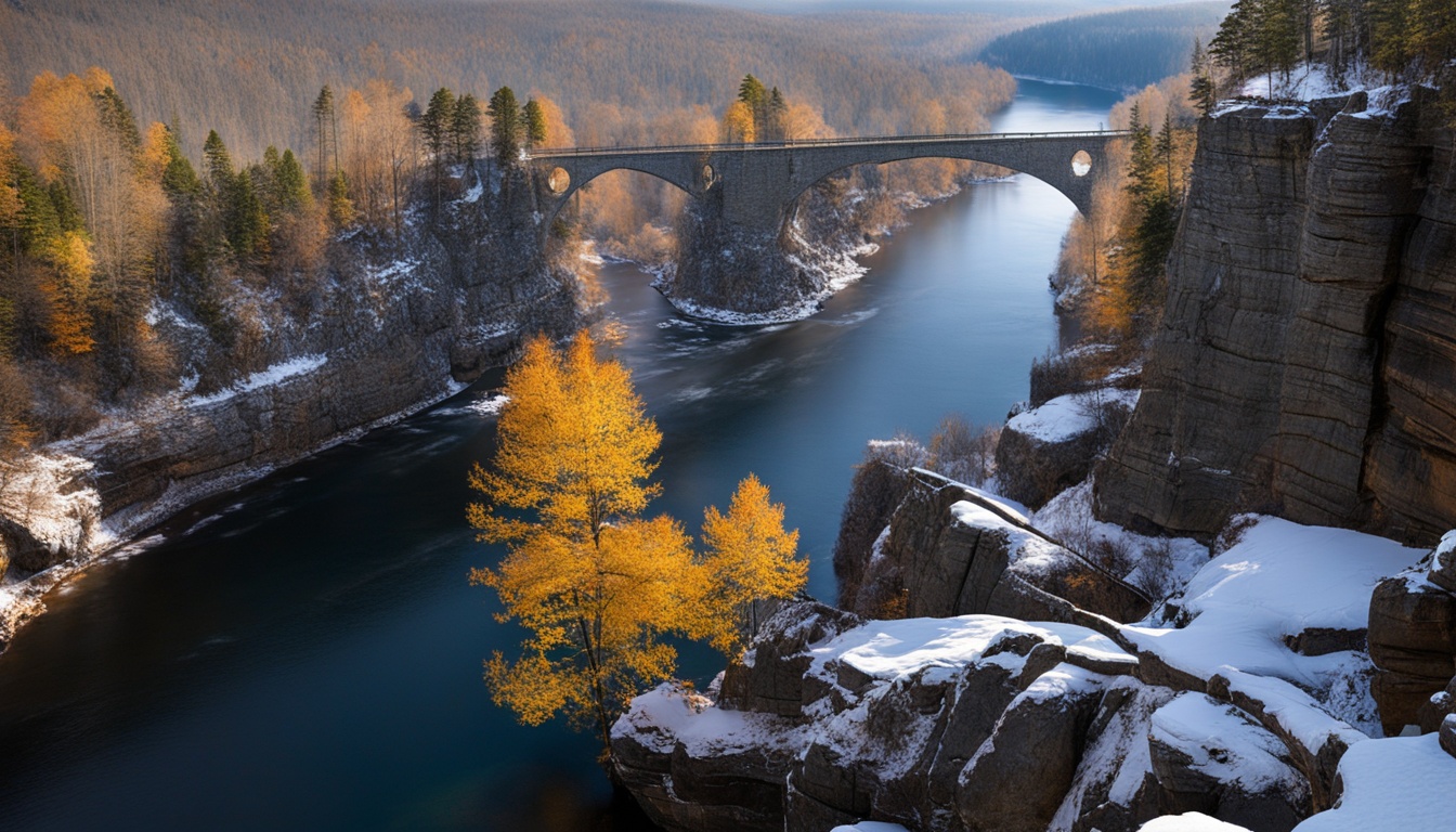 Ausable Chasm bridges