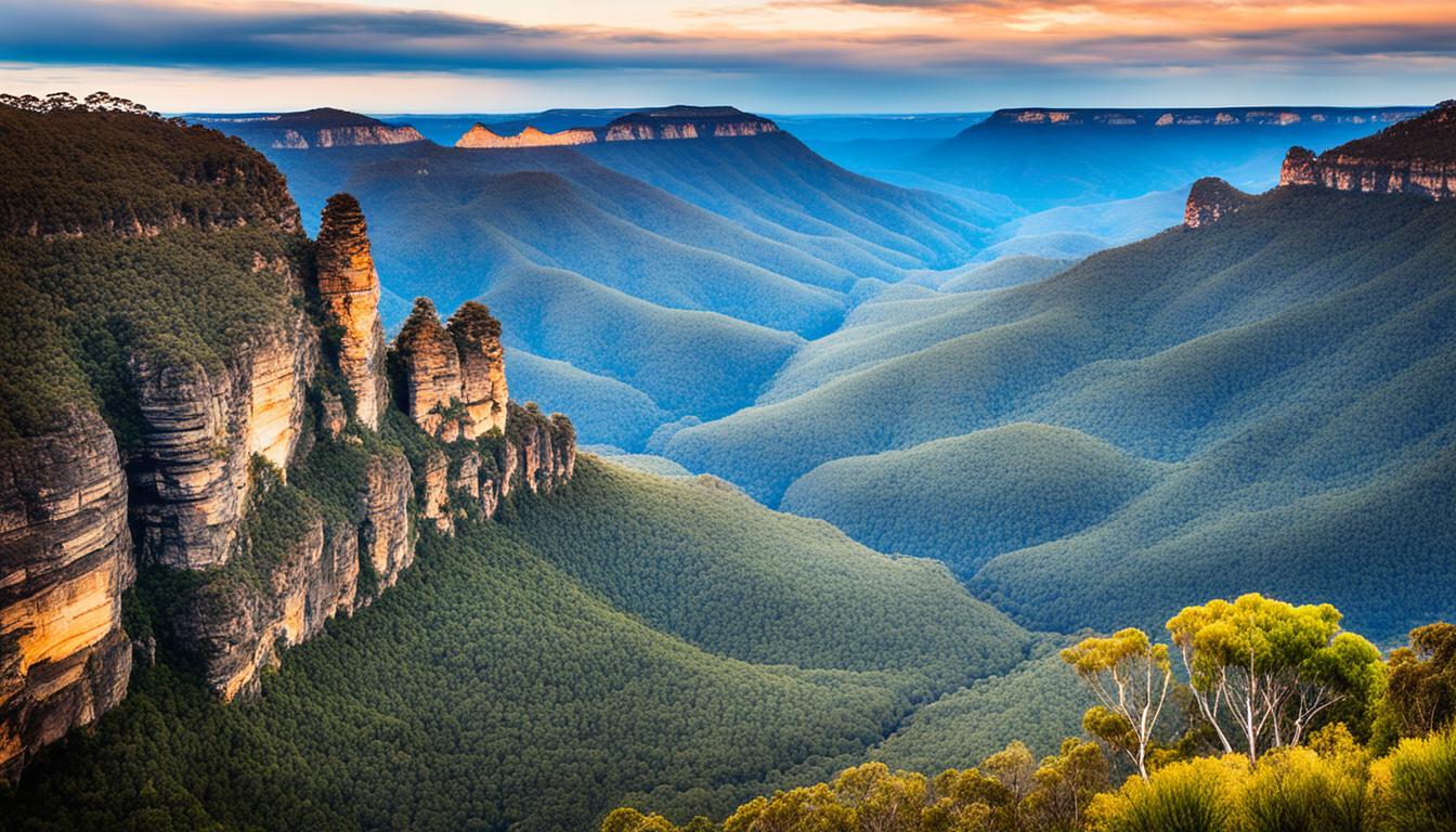 Blue Mountains scenic views