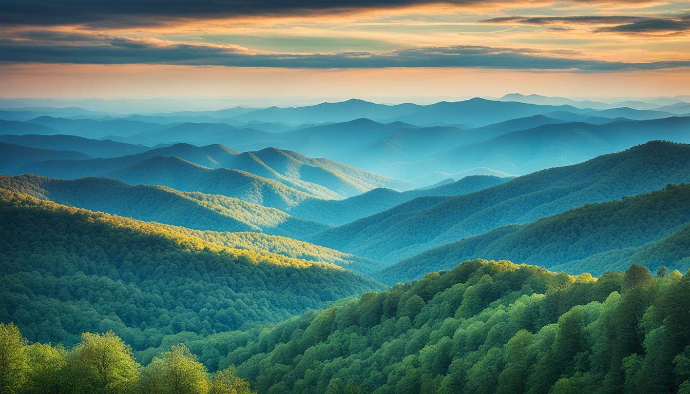 Blue Ridge Parkway overlooks