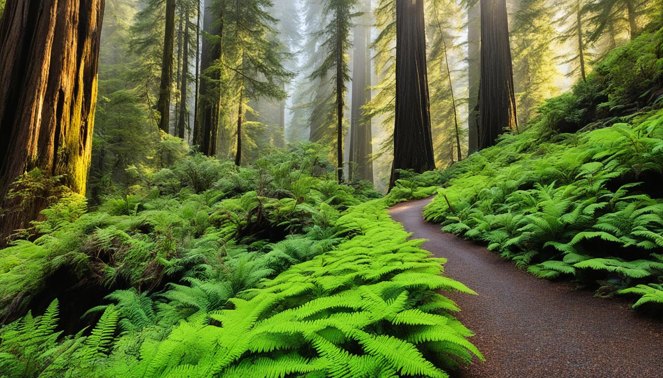 Coastal Trail in Redwood National Park