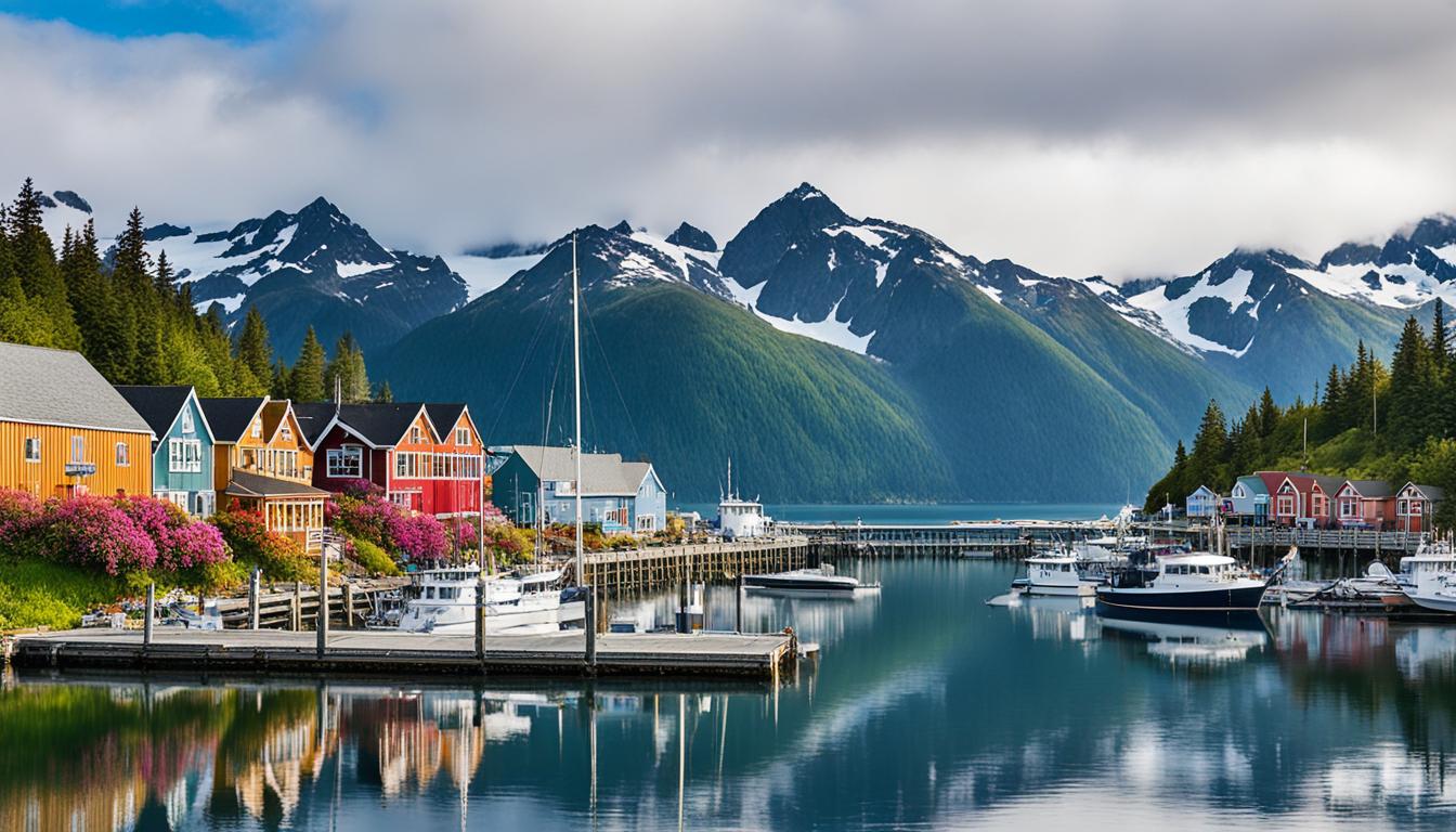 Coastal towns in Alaska