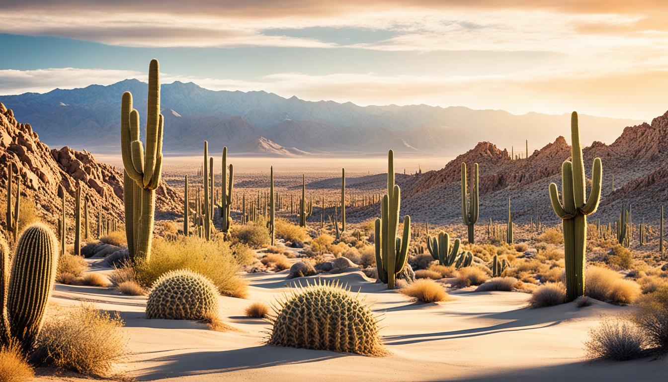 Desert landscape