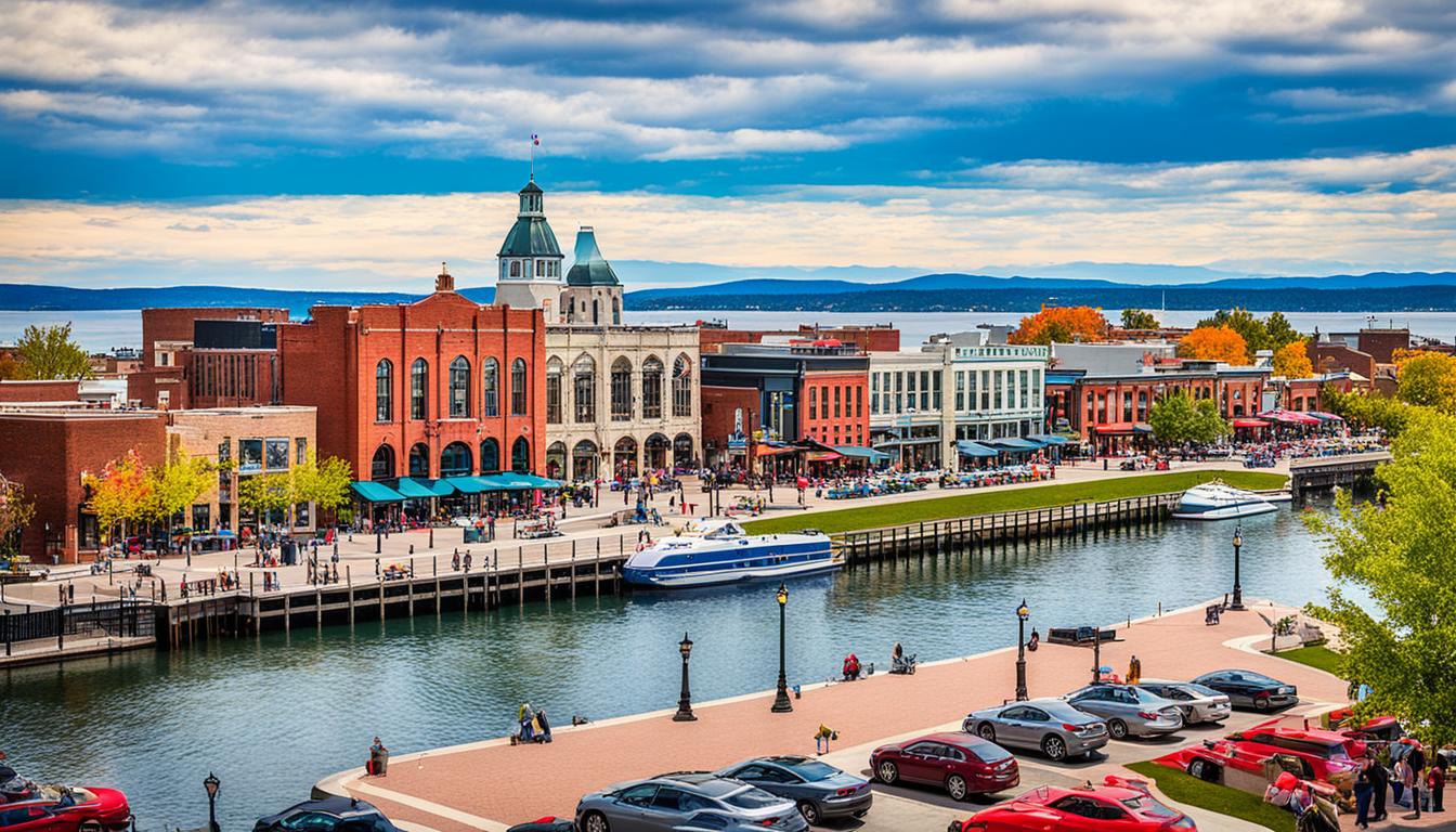 Downtown Burlington shopping and attractions