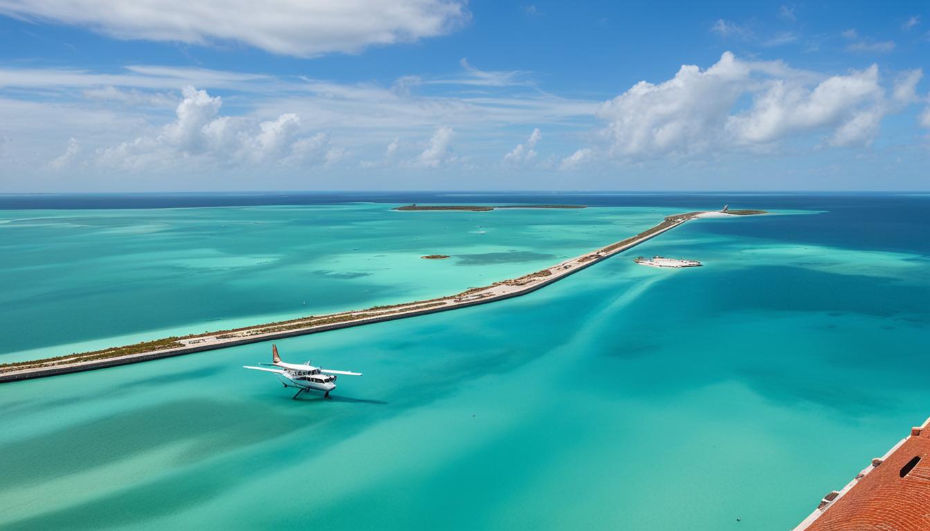 Dry Tortugas ferry and seaplane