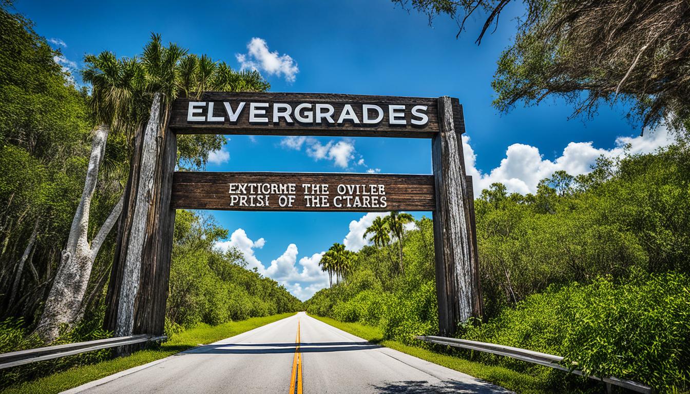 Everglades National Park entrance