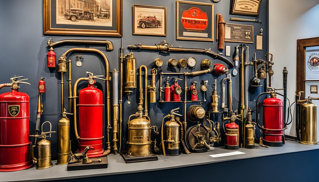 Firemen's Museum exhibits