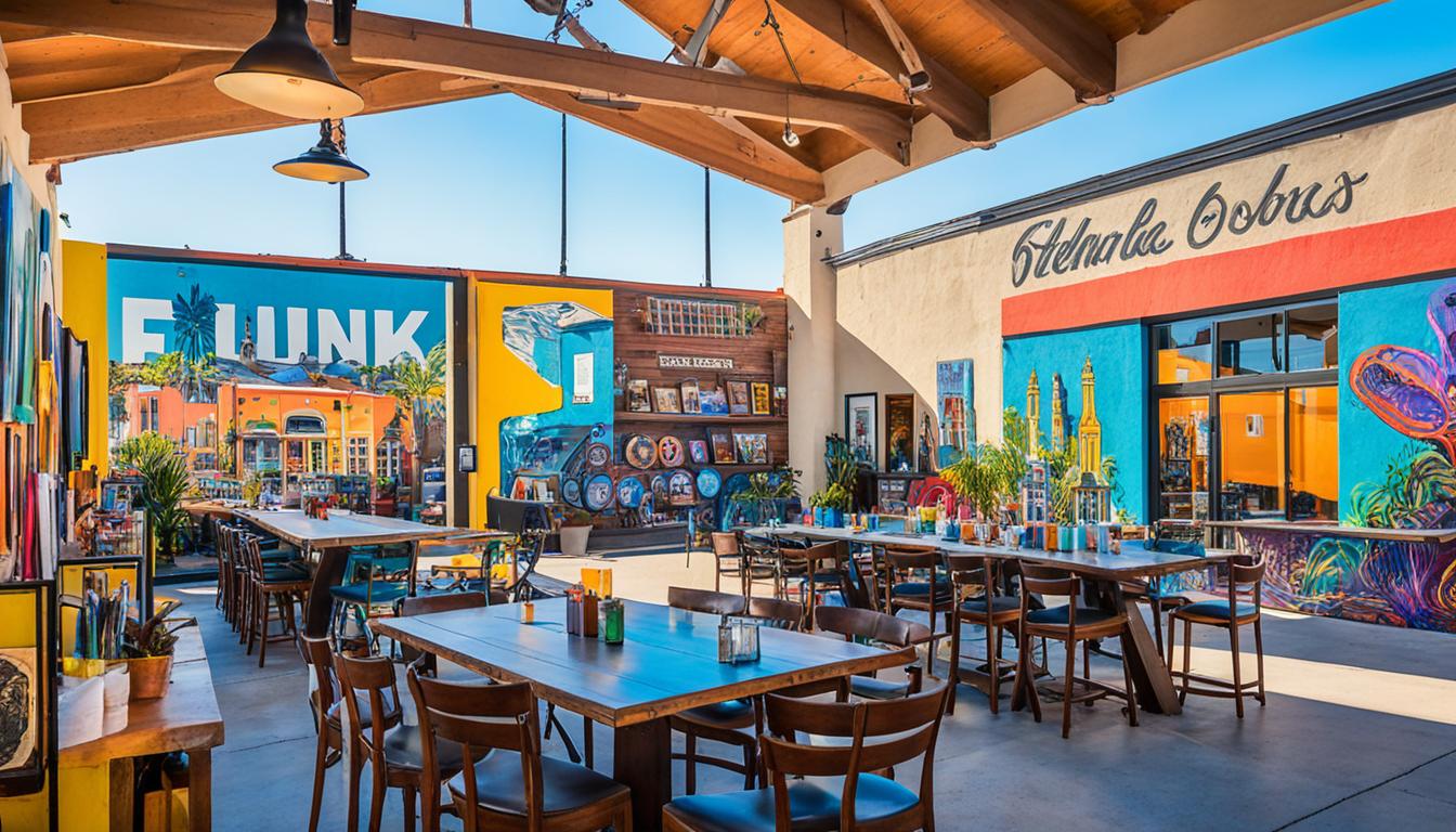 Funk Zone in Santa Barbara