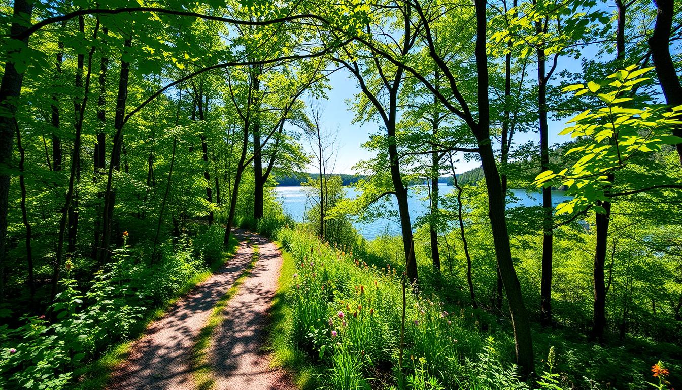 Hiking at Caesar Creek State Park