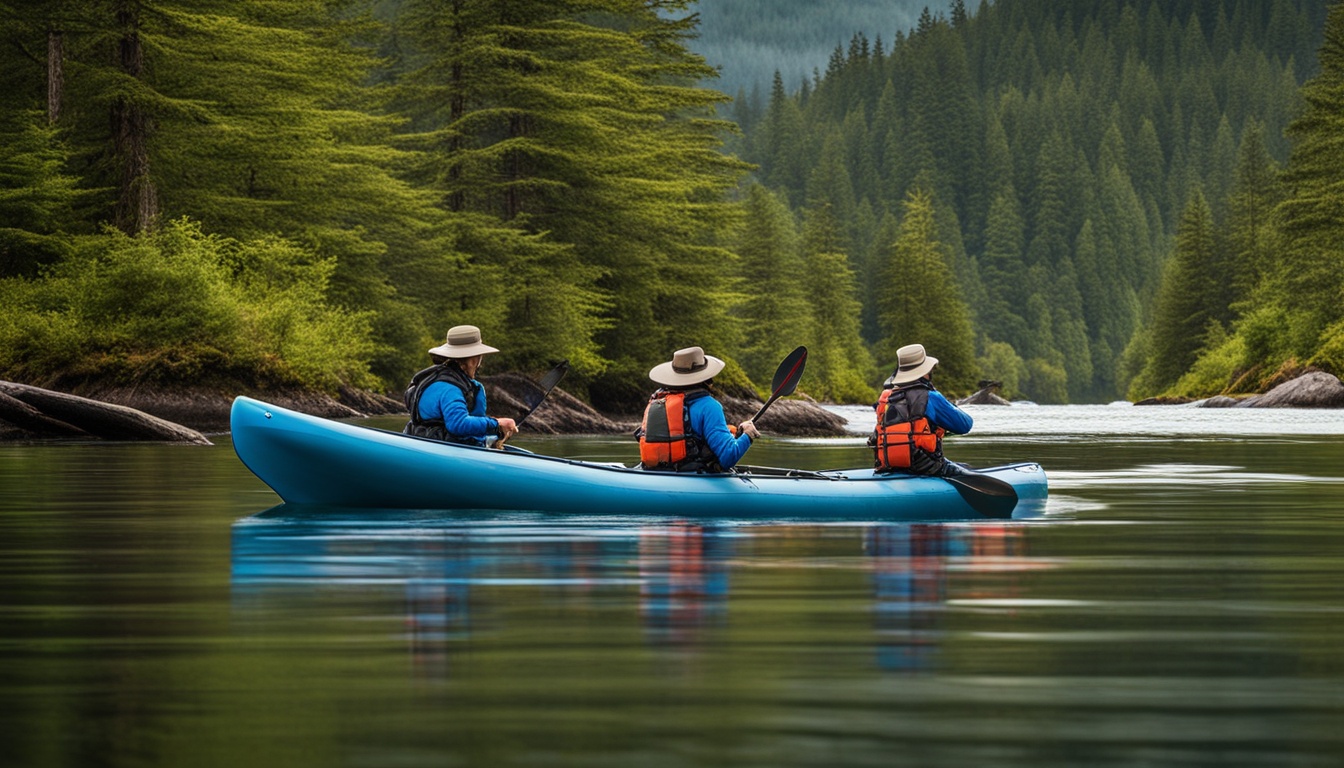 Kayaking in Great Bear Rainforest