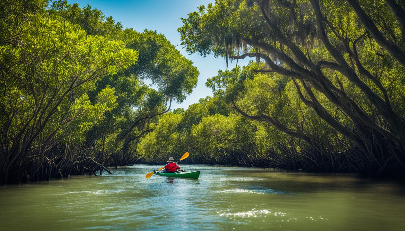 Kayaking in Vero Beach