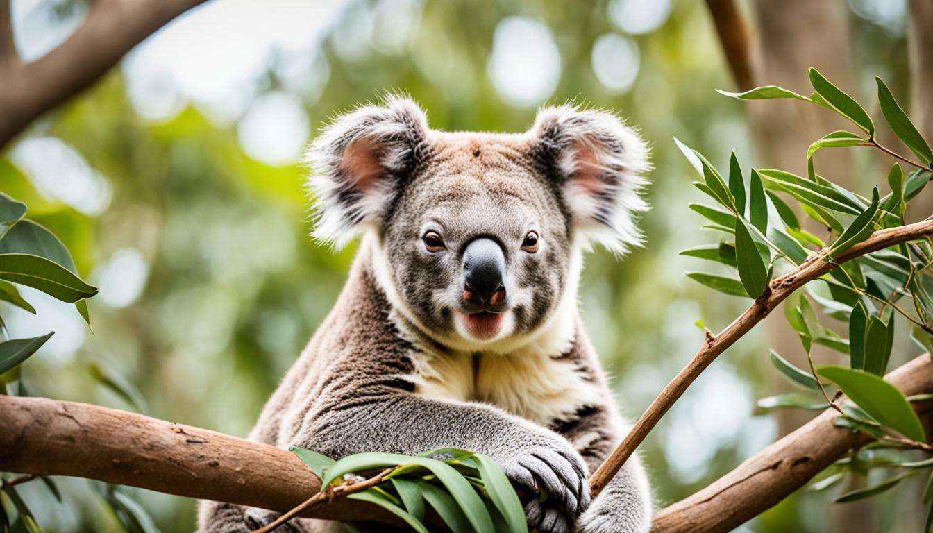 Koala at Port Macquarie Koala Hospital