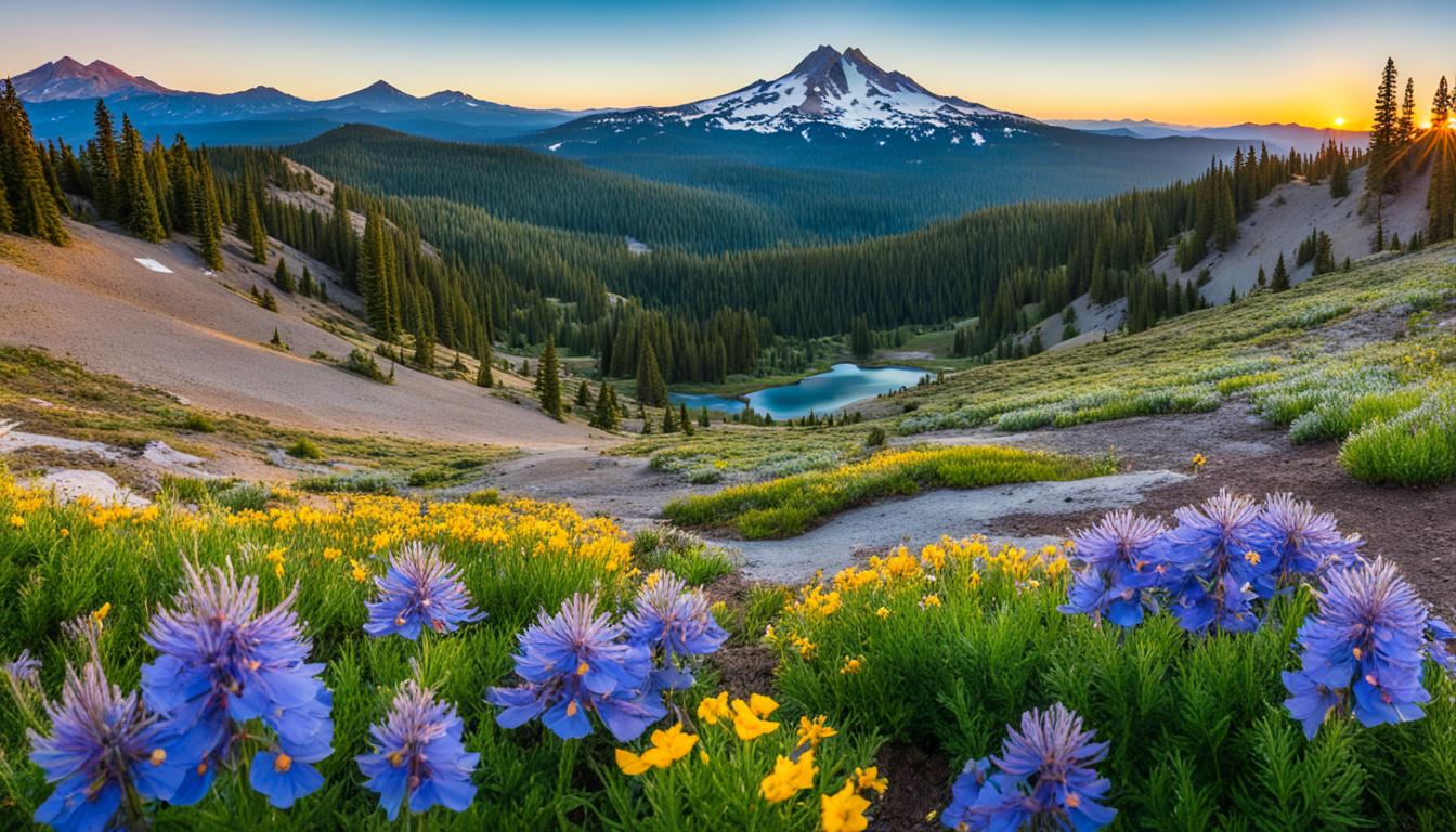 Lassen Volcanic National Park in summer