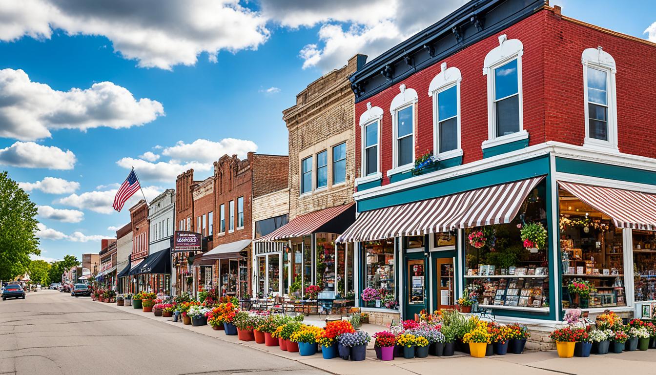 Local shops in Winterset