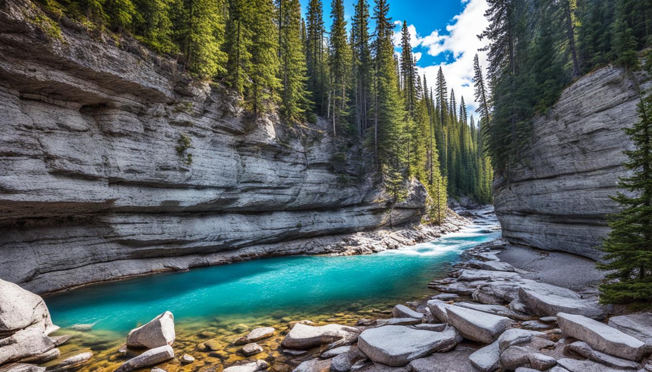 Maligne Canyon natural wonder