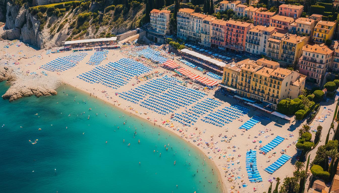 Menton beaches