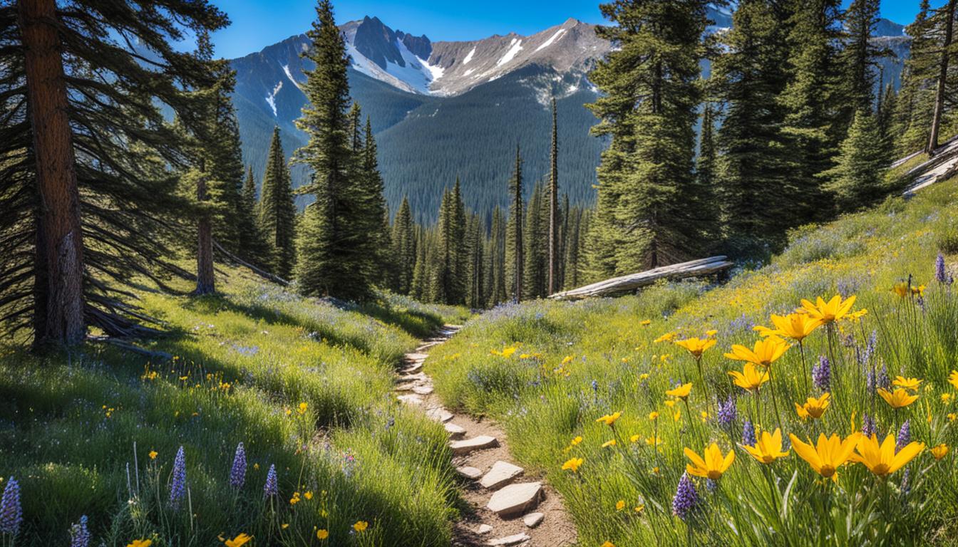 Monarch Mountain hiking trail