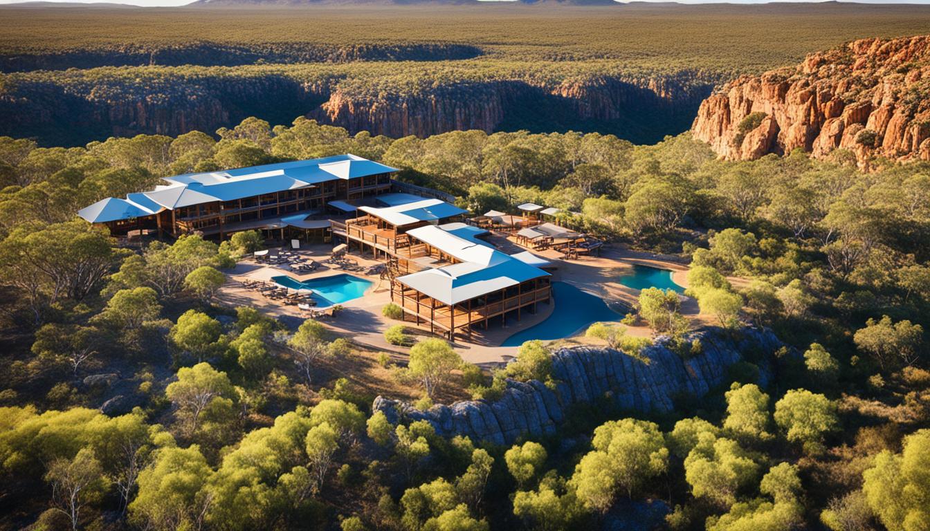 Mt Mulligan Lodge Aerial View