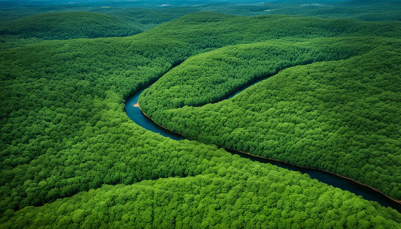 Off-road trails in Ozark National Forest