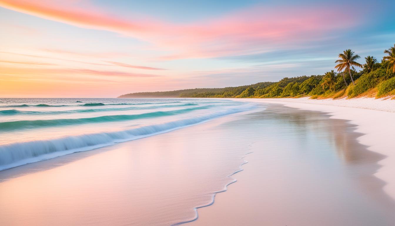 Pea Island beach