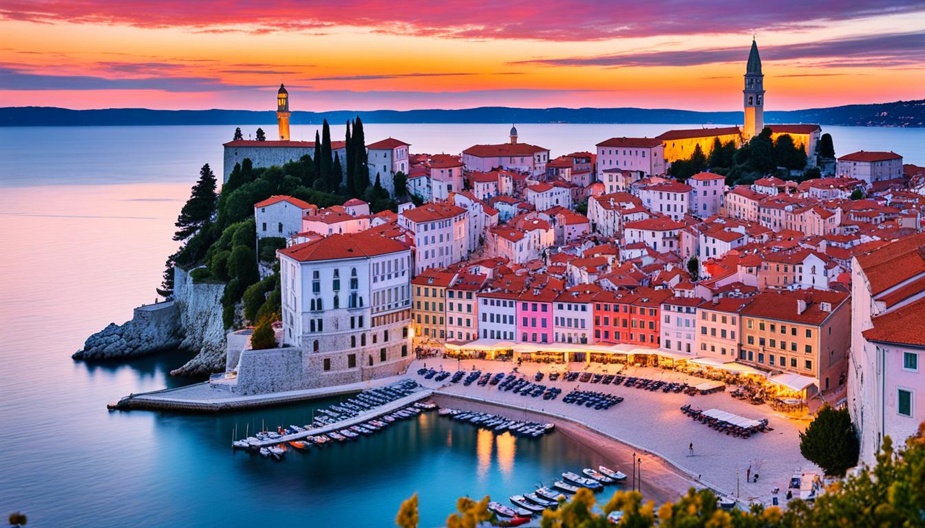 Piran coastal town