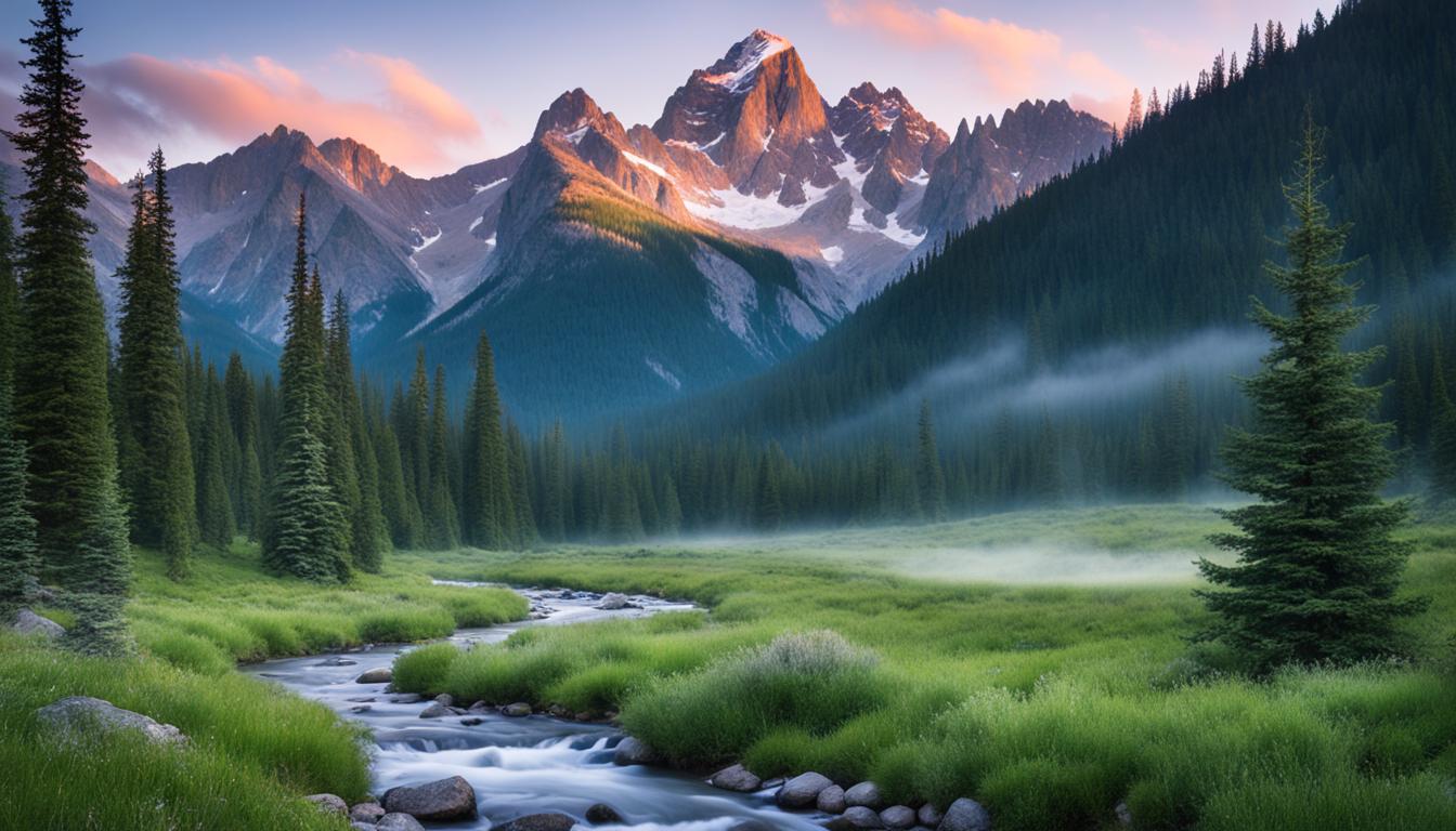 Rocky Mountains scenery