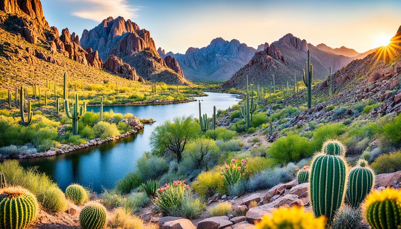 Saguaro Lake Hiking and Camping