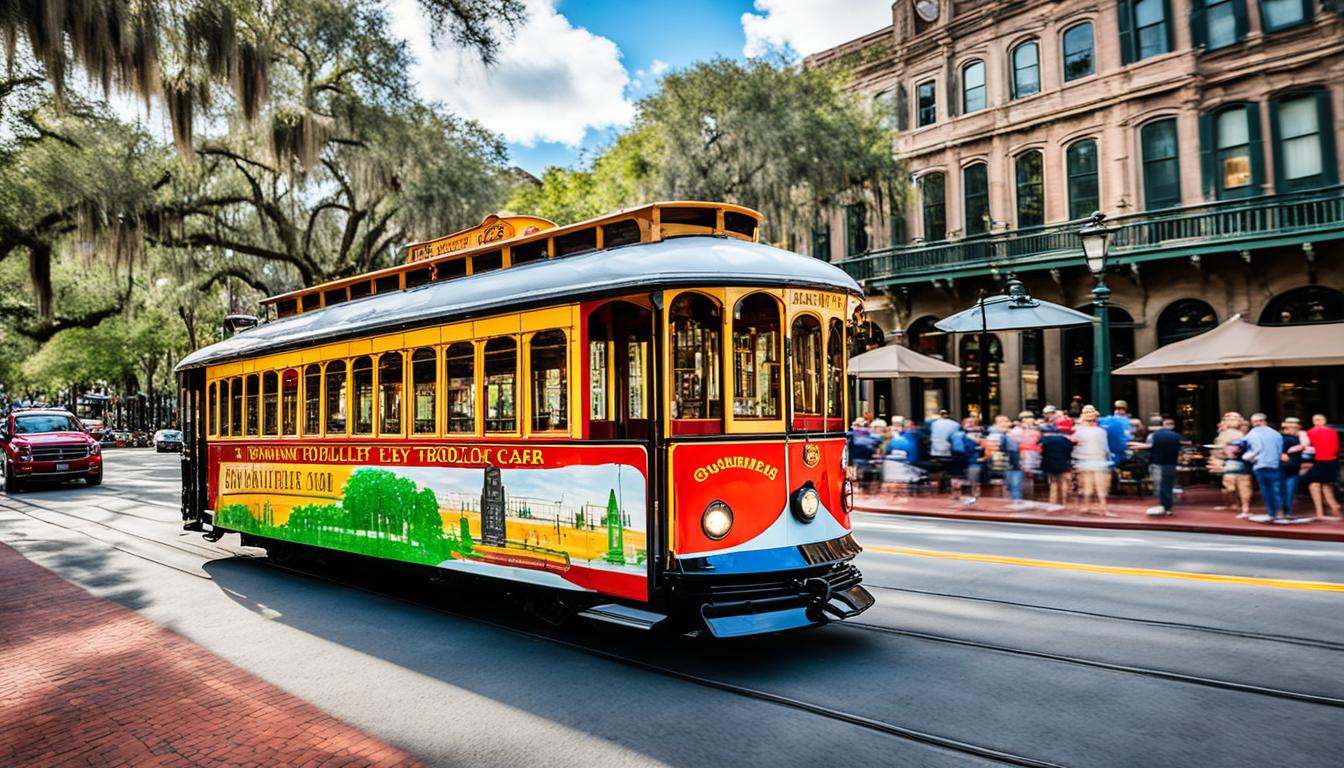 Savannah trolley tours