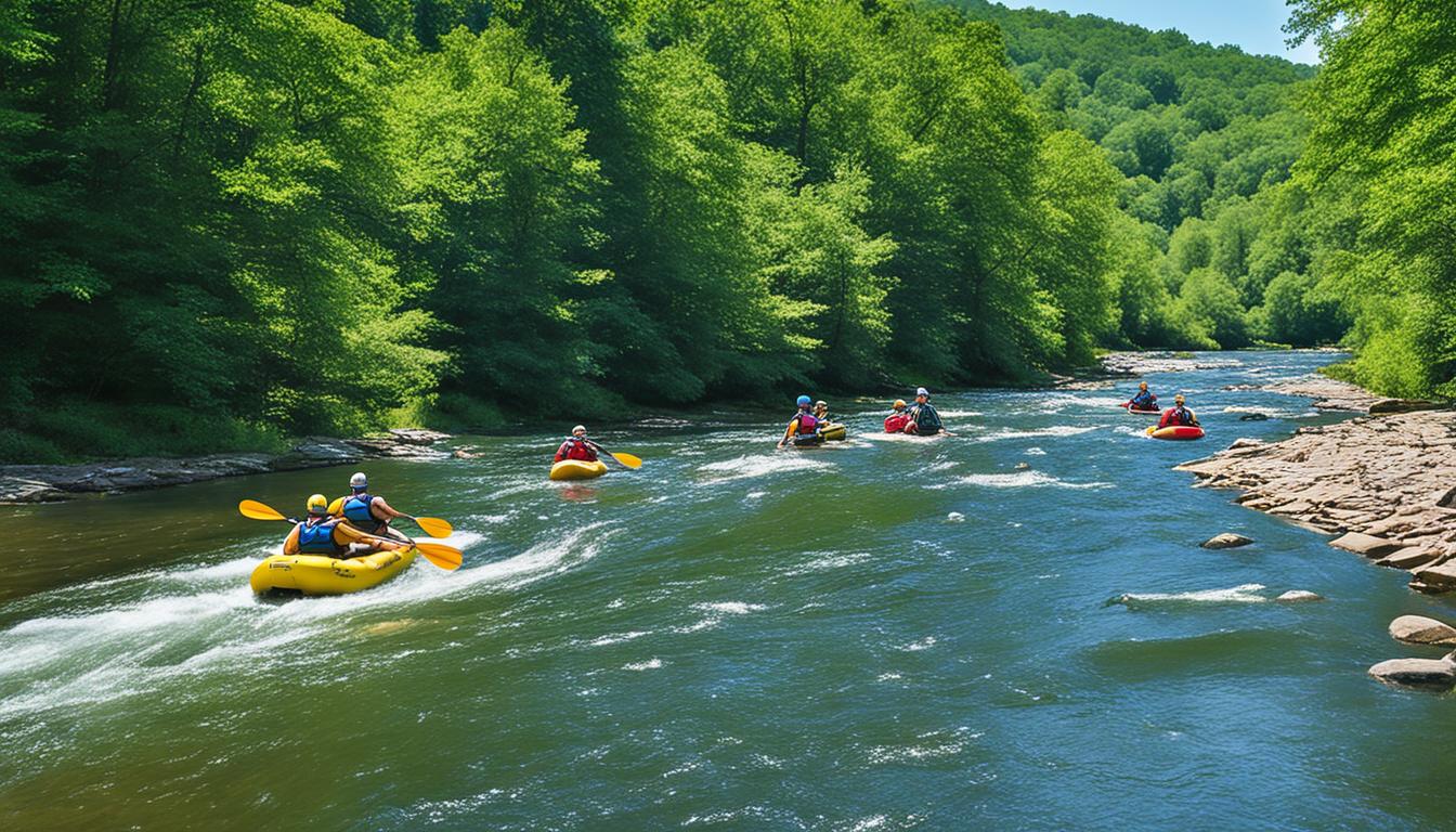 Sugar Creek tubing and paddling