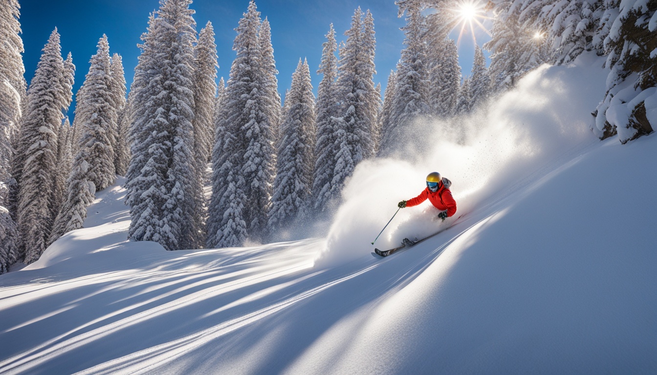 Sunlight Mountain skiing