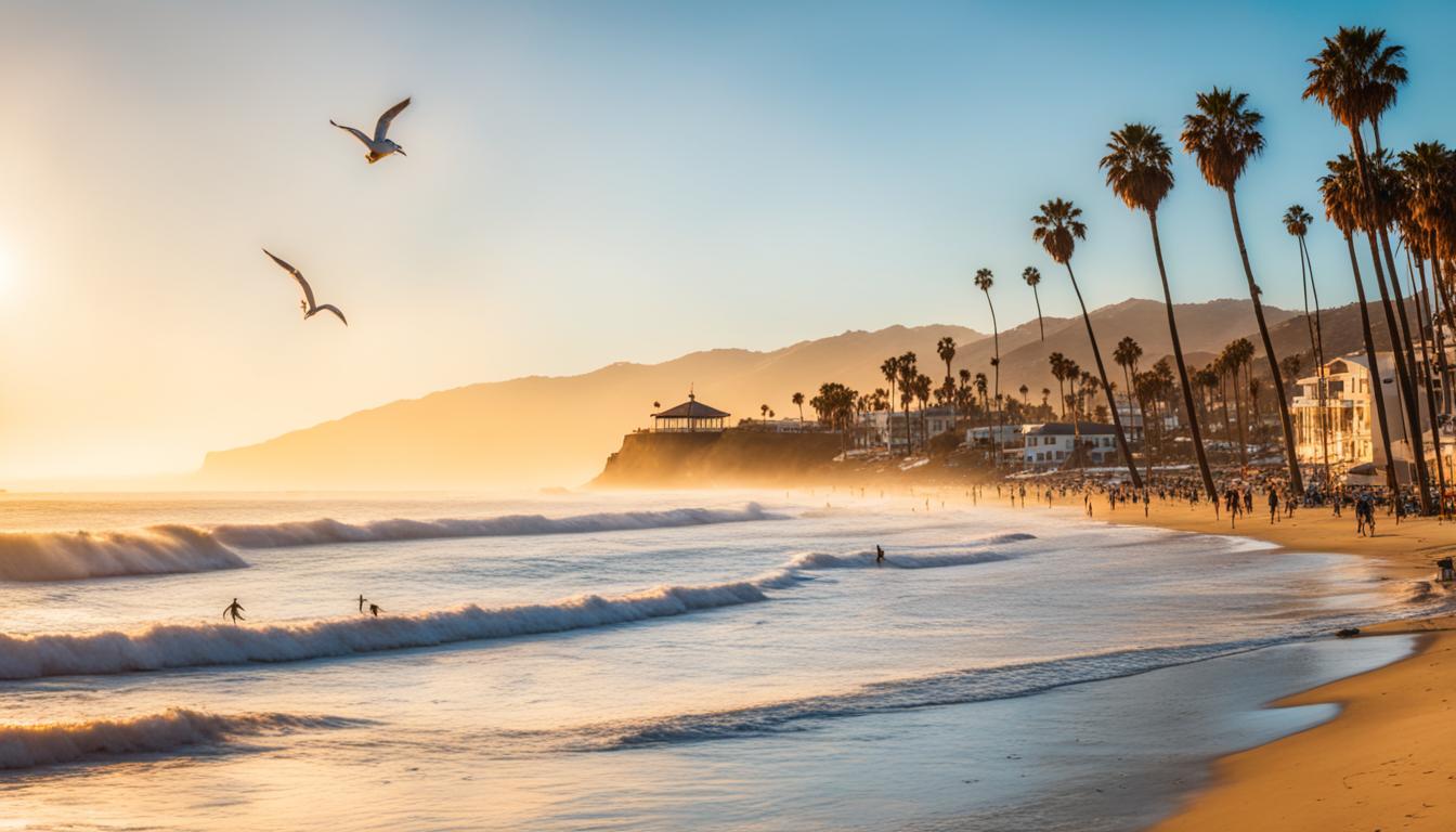 Surfrider Beach in Malibu