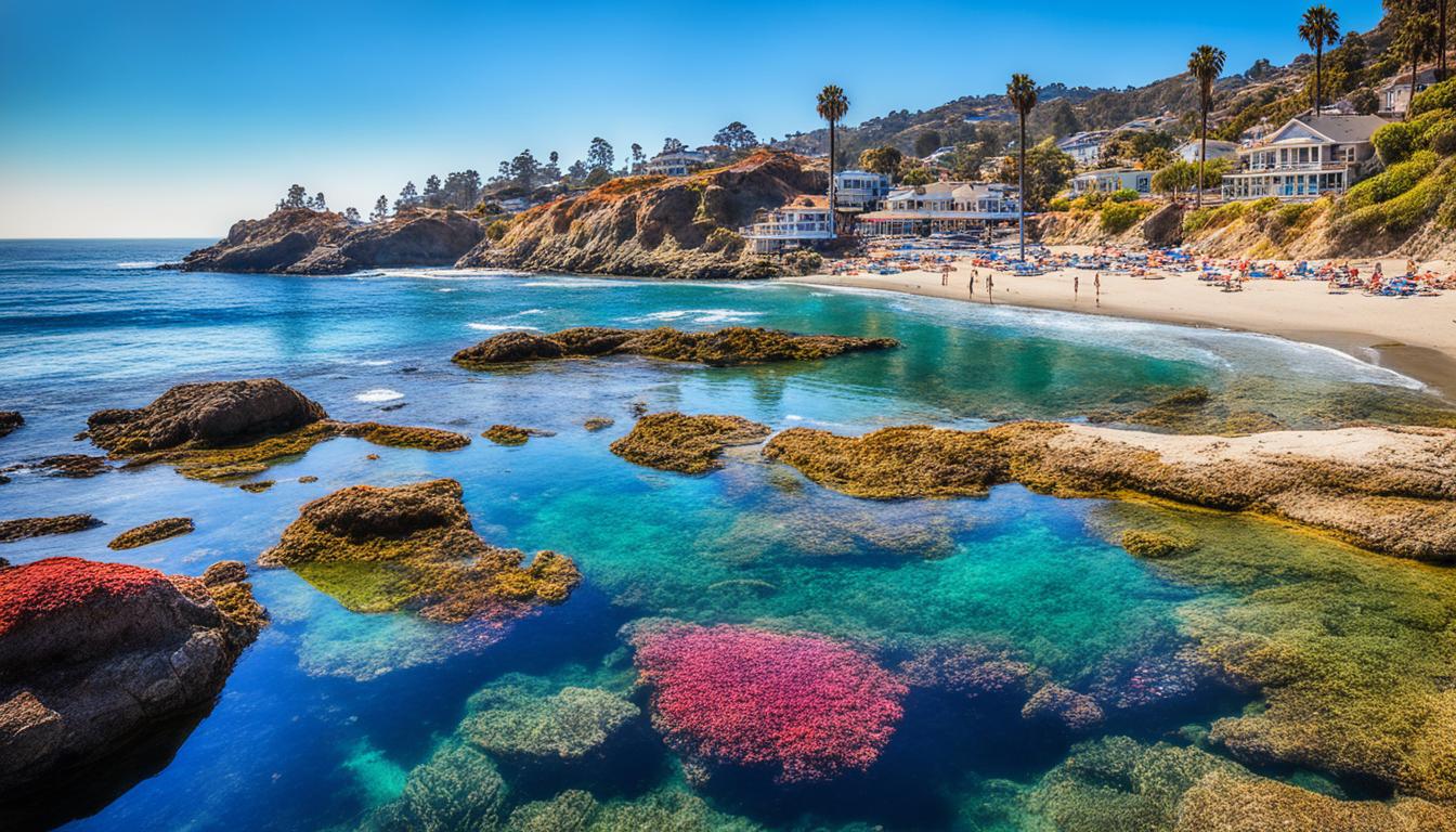 Tide pools in Laguna Beach