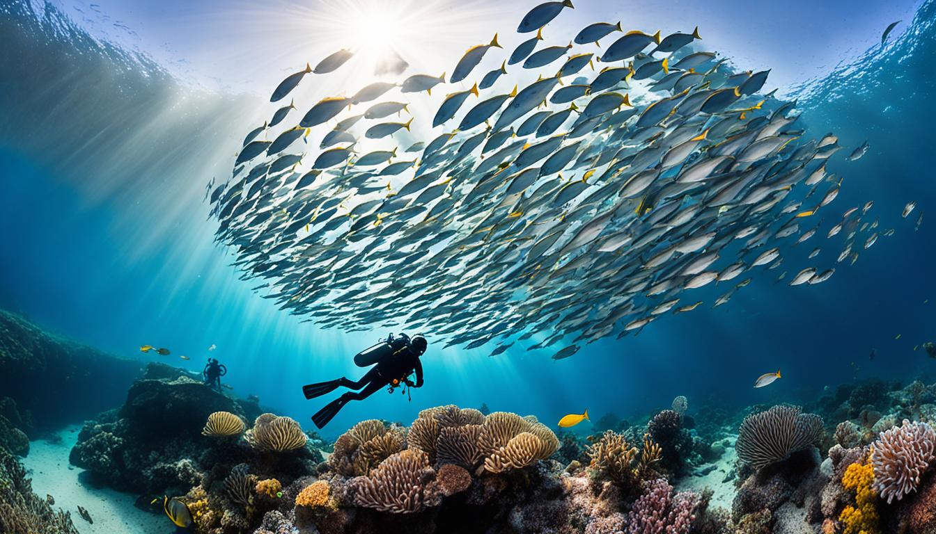 Vibrant marine life in Channel Islands National Park