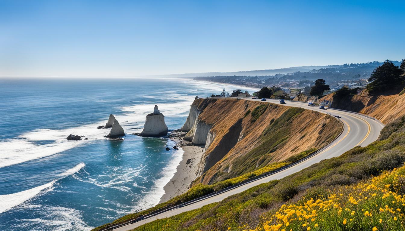 West Cliff Drive scenic coastal drive