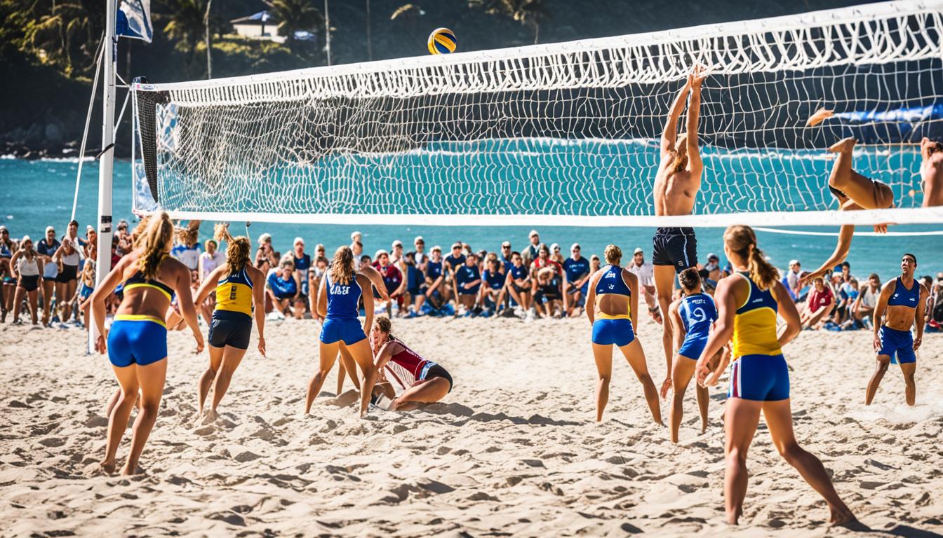 beach volleyball