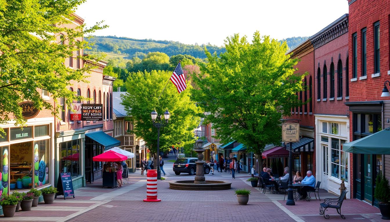 downtown Yellow Springs