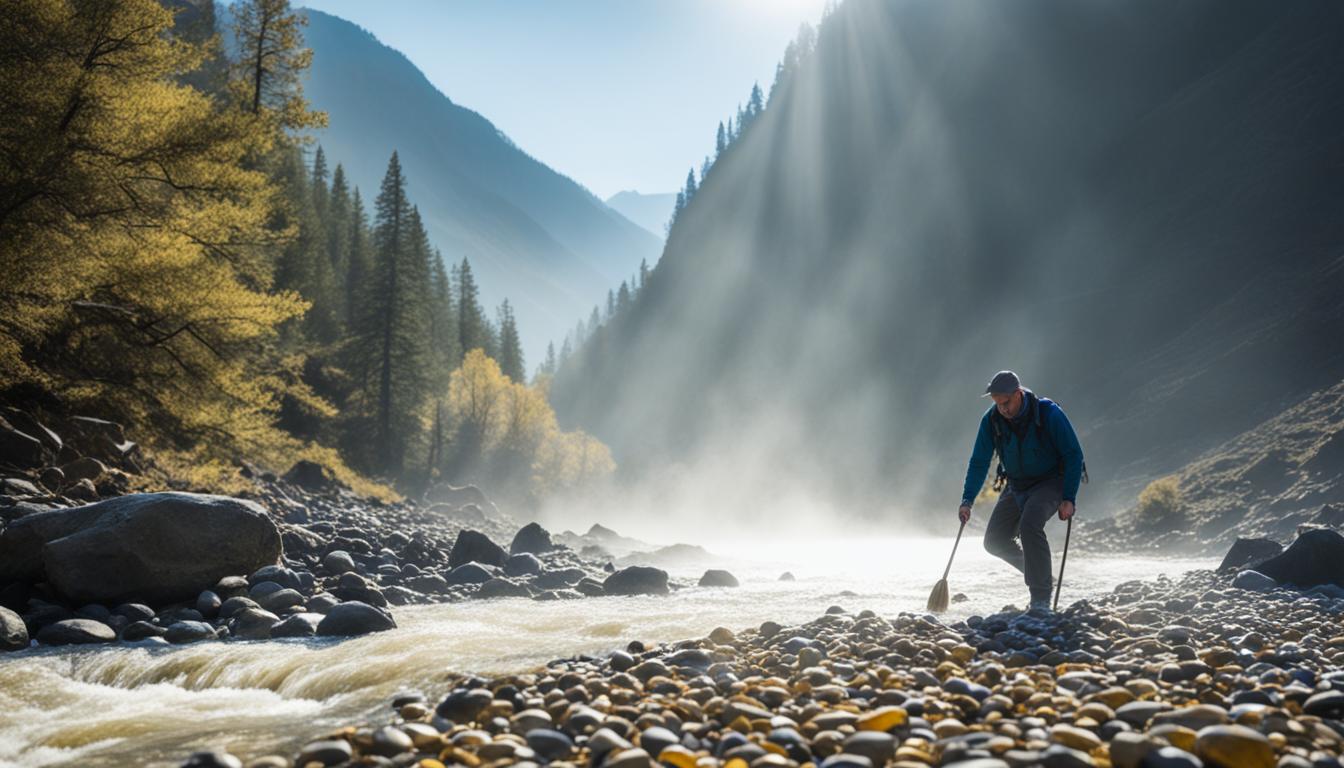 gold panning