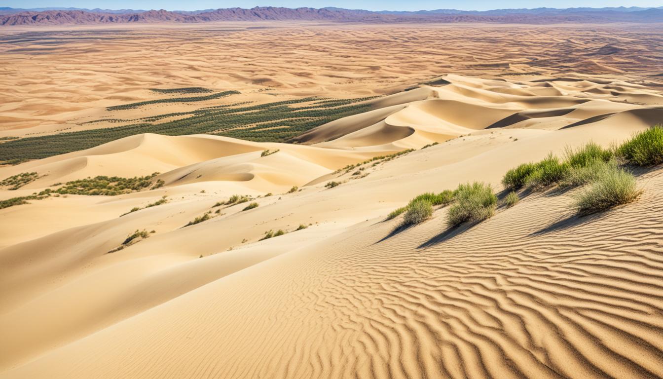 sand dunes