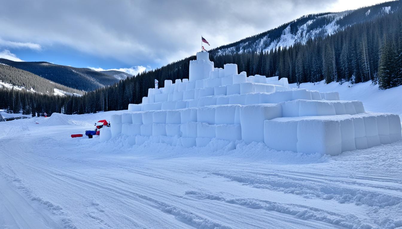 snow fort