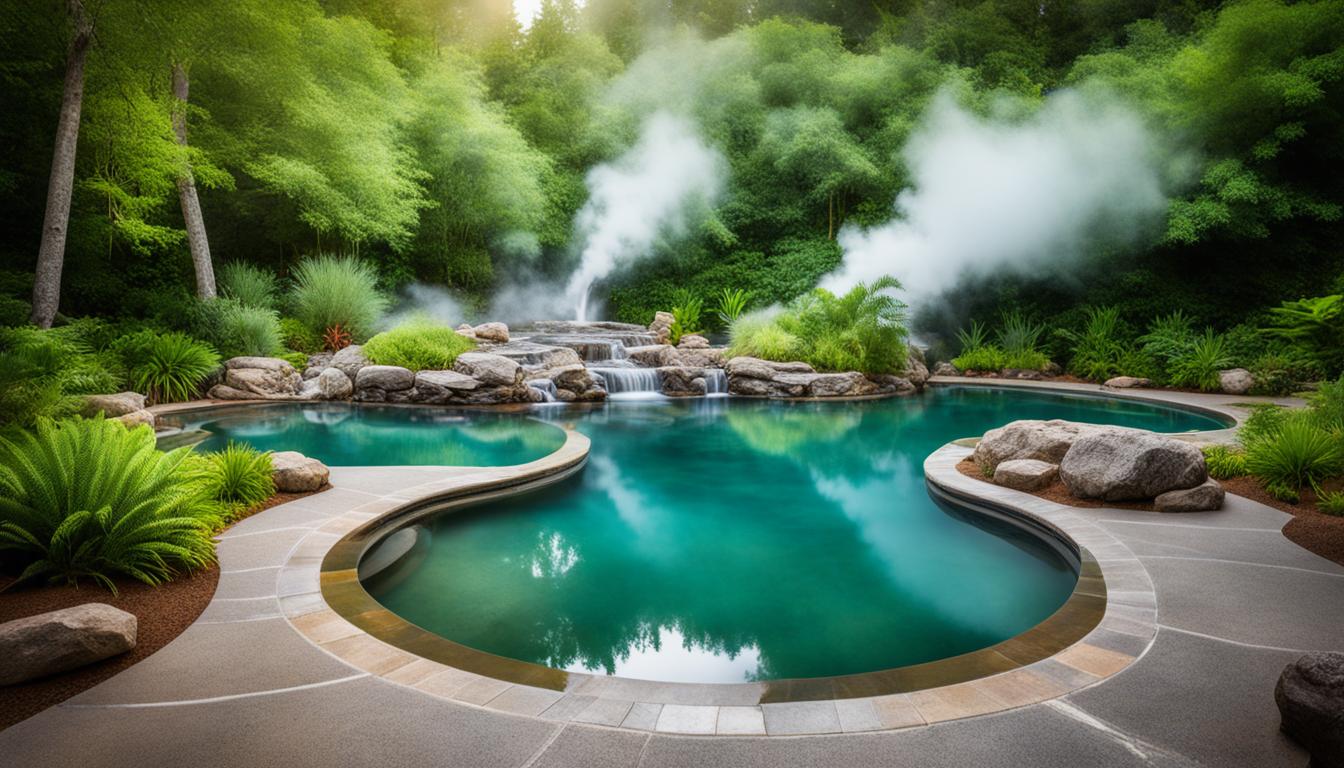 soothing hot springs pools