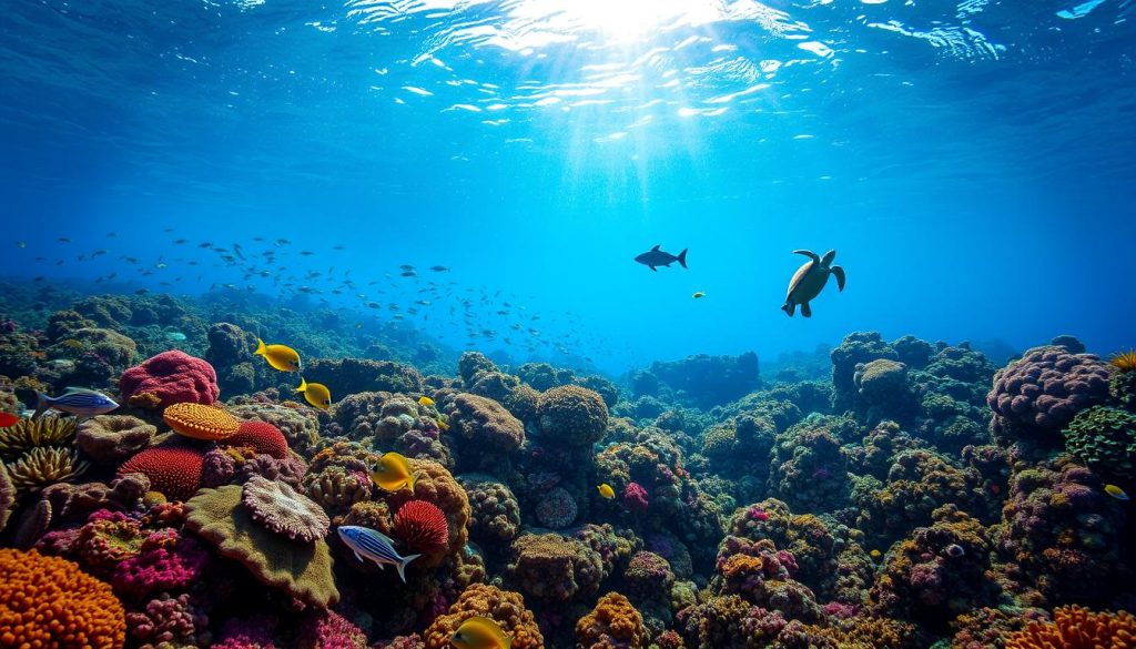 Apo Island Marine Sanctuary Underwater View