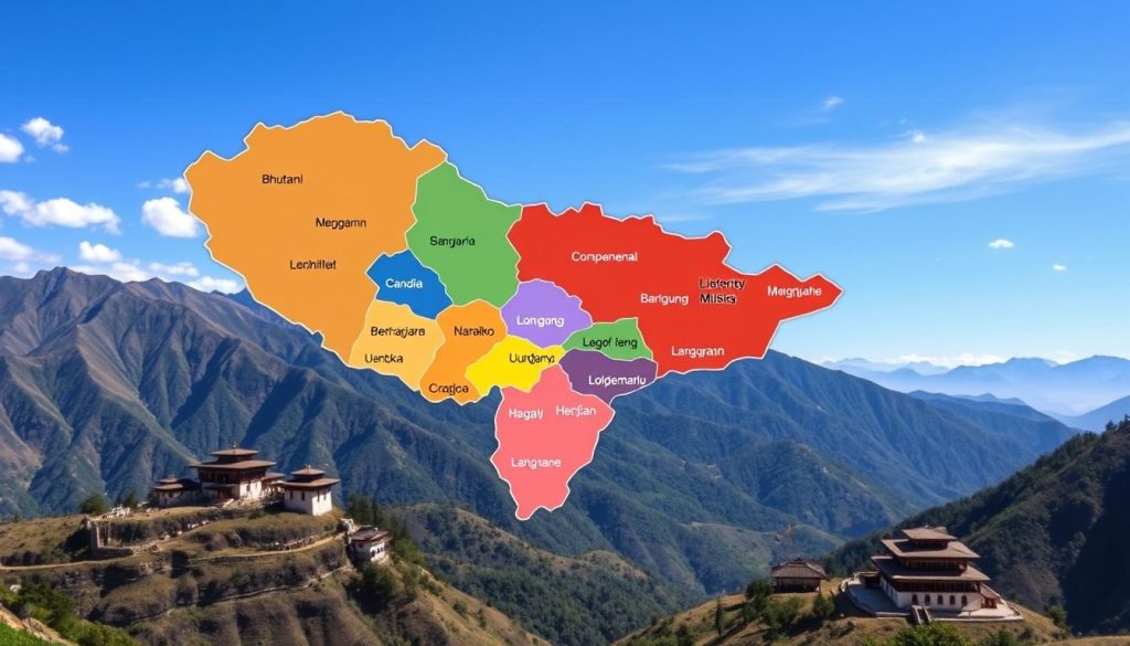 Bhutan Linguistic Diversity Map