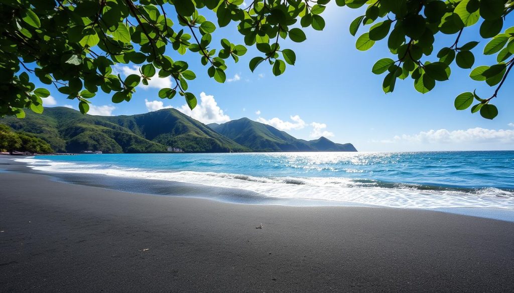 Black Sand Beaches of St. Kitts