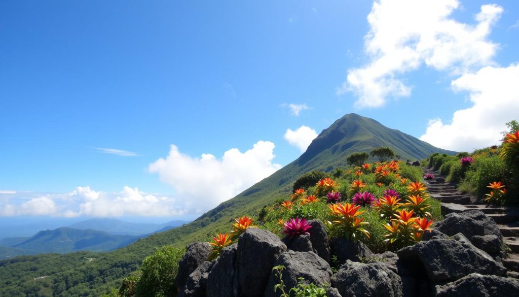 Blue Mountain Peak hiking trail