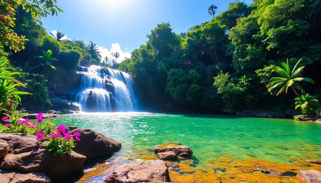 Cambugahay Falls Waterfall in Siquijor