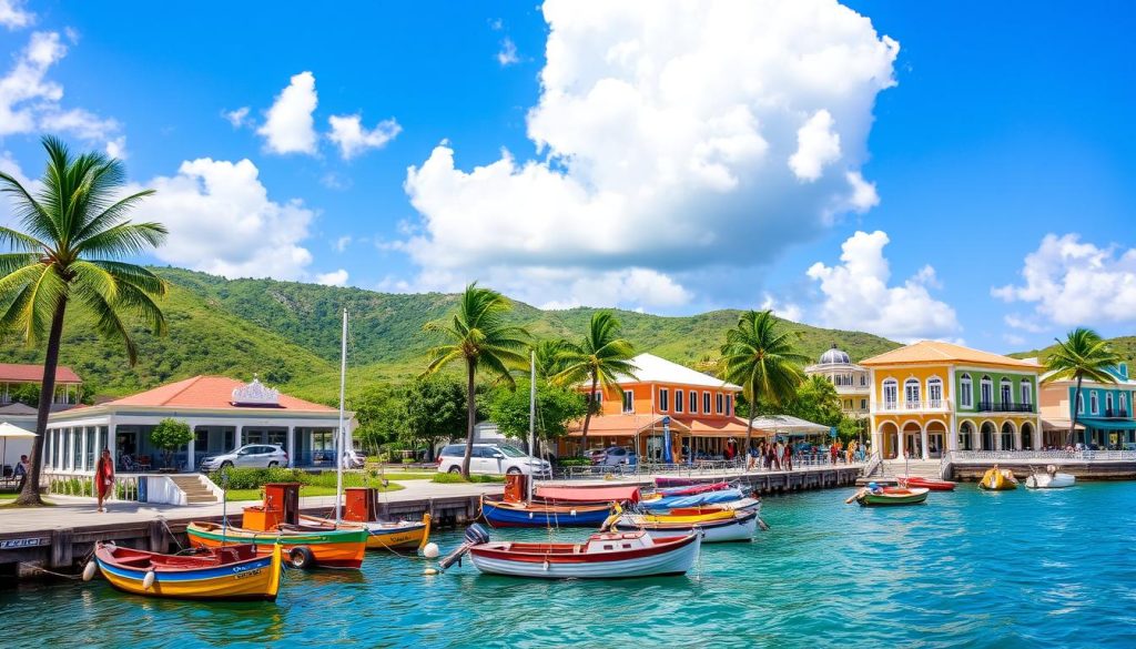 Carenage Waterfront Promenade in St. George's