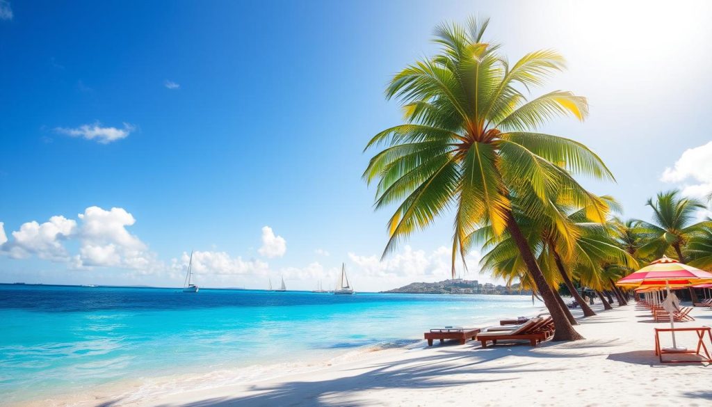 Caribbean Beaches in St. Martin