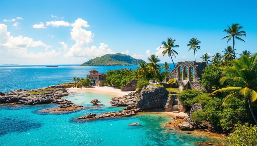 Caribbean Island Getaway Historical Sites