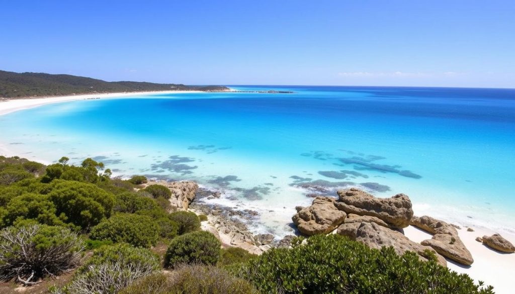 Chalk Sound National Park Landscape