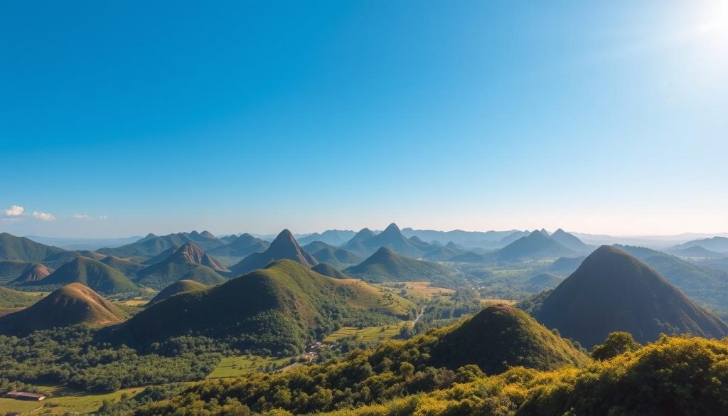 Chocolate Hills Bohol Tourism Landscape